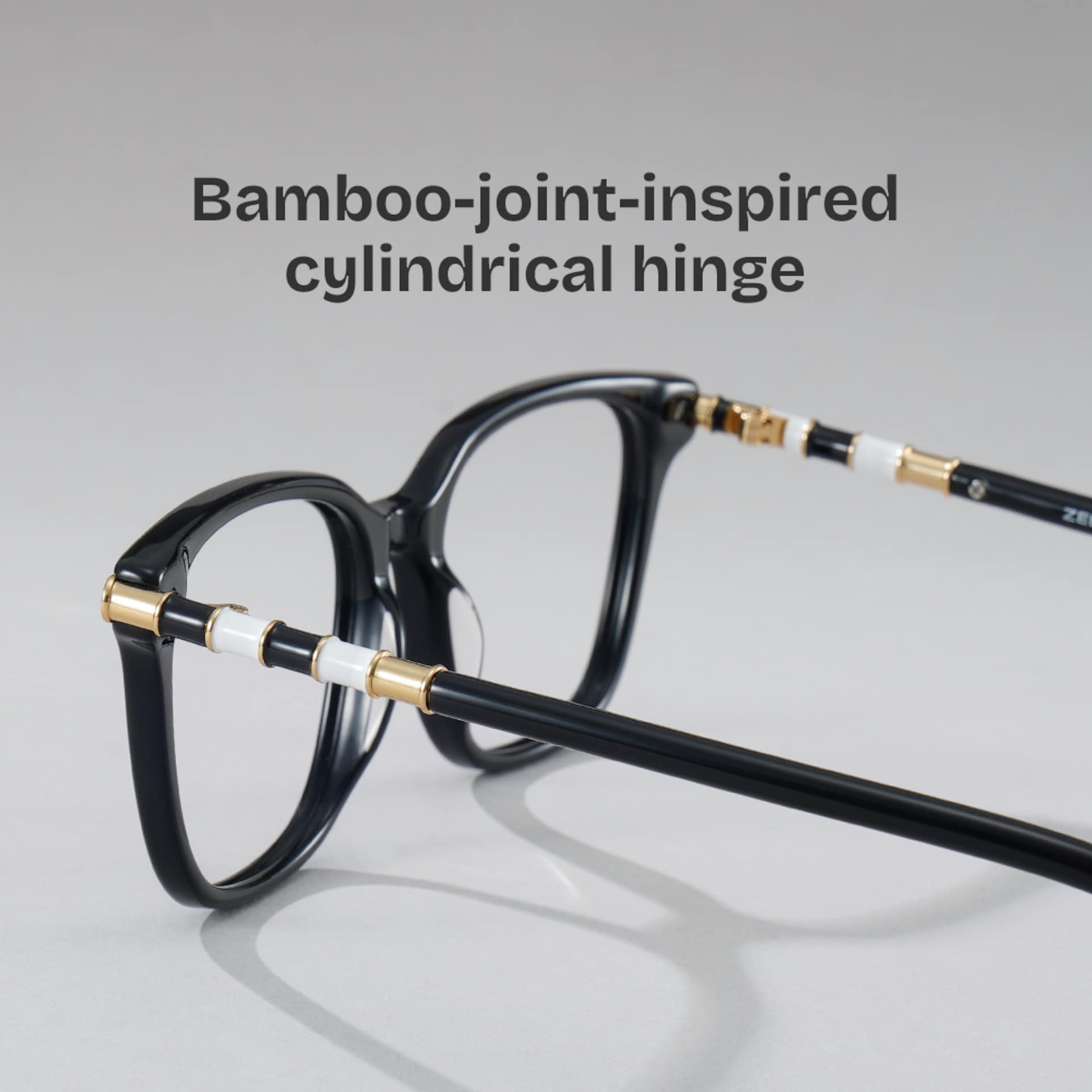 Delilah Square Black Frame Eyeglasses for Women| ZEELOOL4