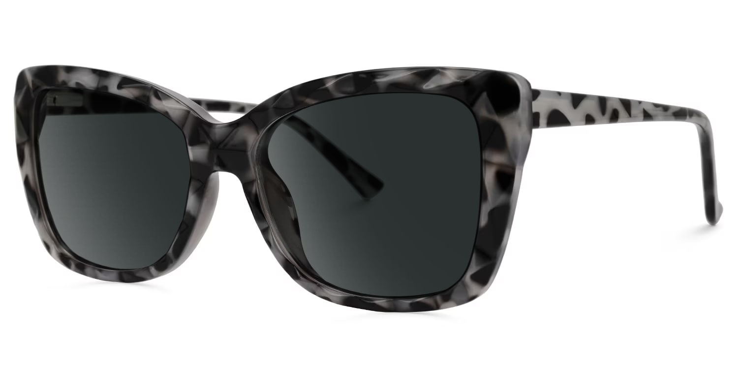 Edna Cateye Gray-Tortoise Glasses