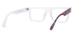 Daciana Rectangle Blue Red Glasses3