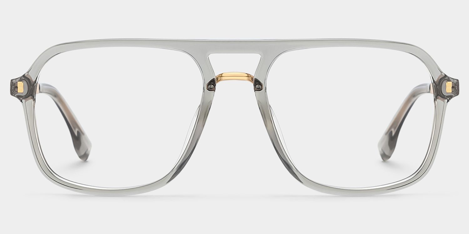 Aviator Kilworth Gray Glasses deals -Zeelool Glasses1