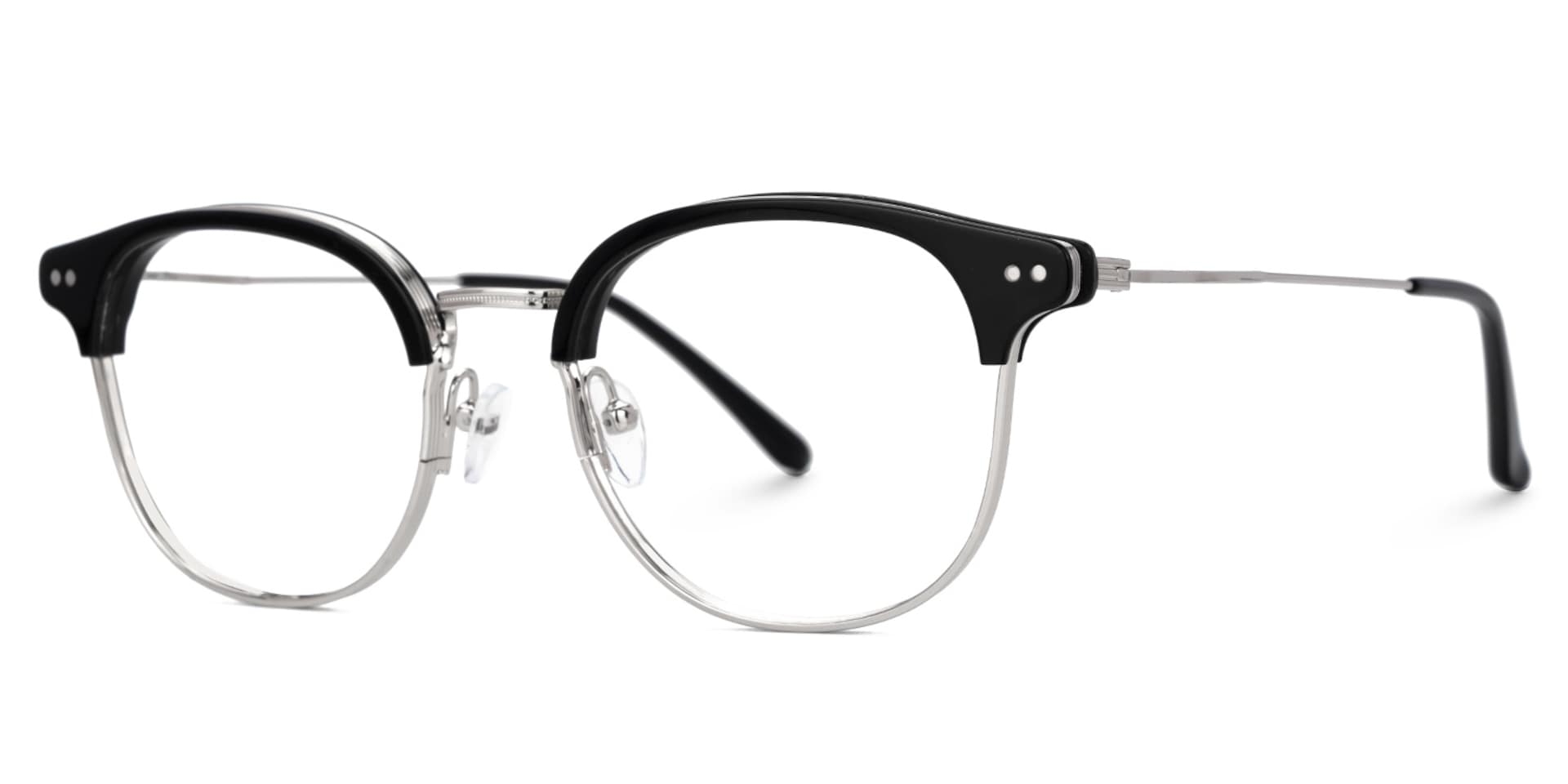 Marcelin Black Thin Frame Glasses for Men | Zeelool1