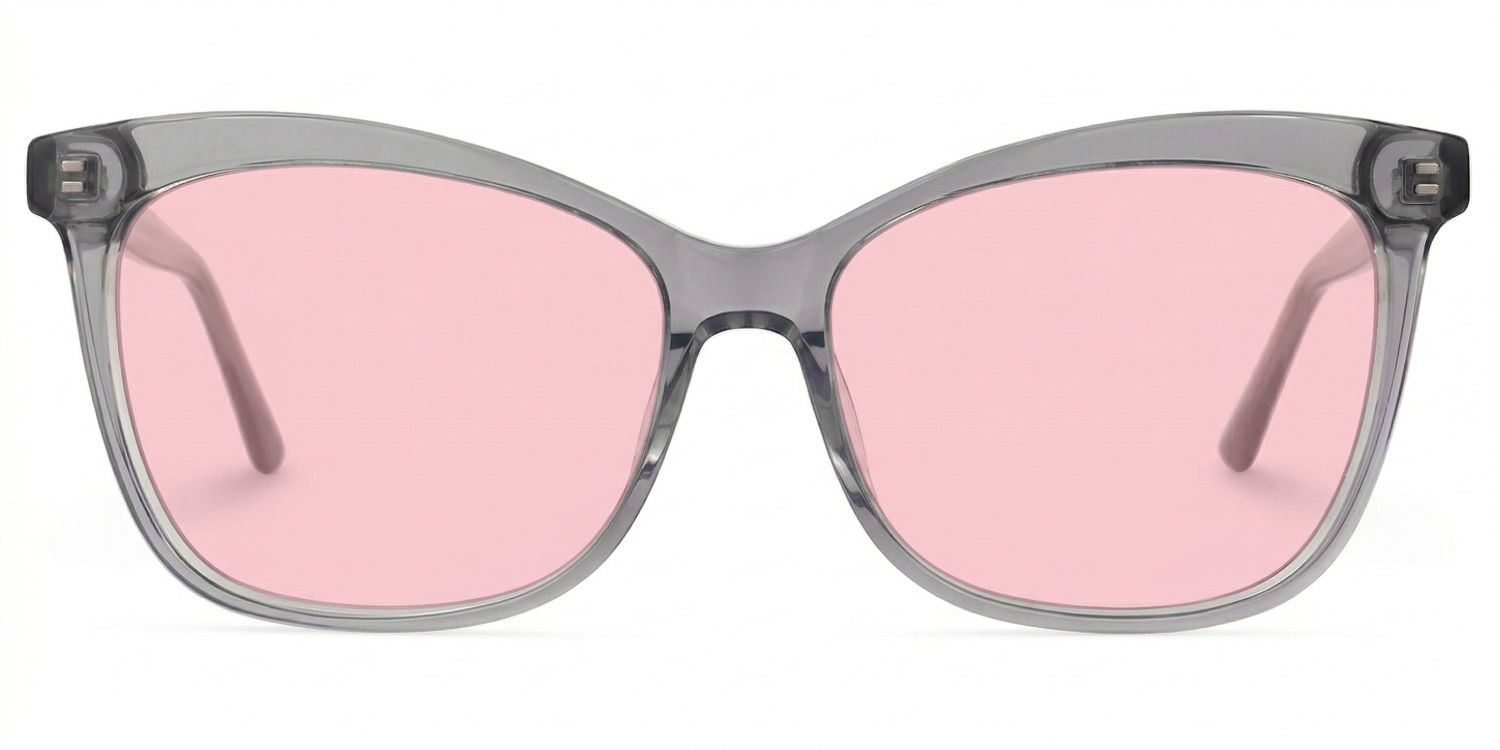 Alfred Acetate Light-Tortoise Butterfly Frame Sunglasses | ZEELOOL