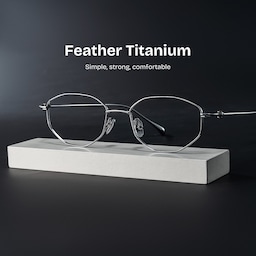 Everett Geometric Silver Glasses2