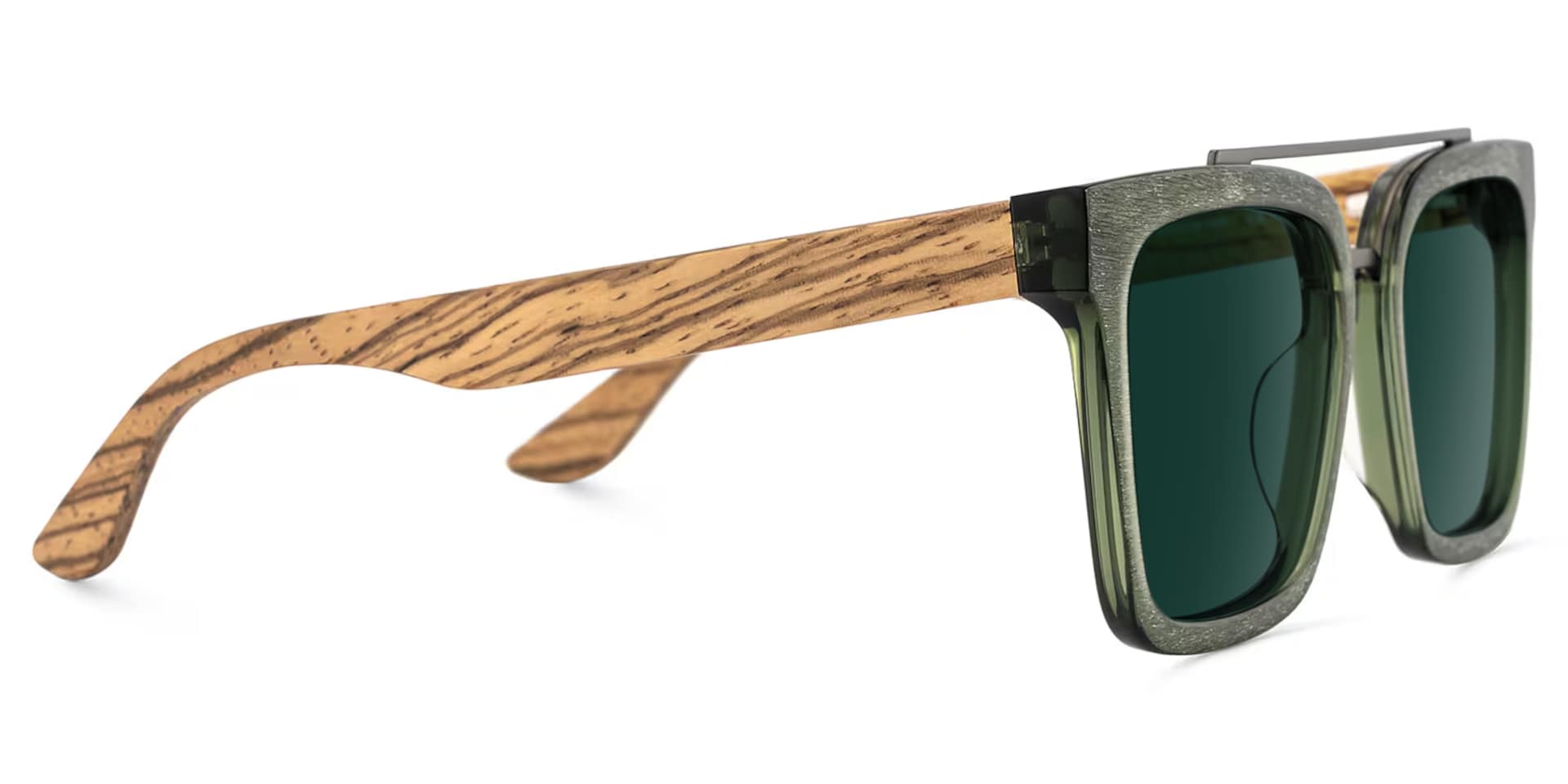 Men's Aviator Eyeglasses Frames With Green Color3