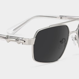 Sterling Aviator Silver Glasses4