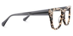 Tessia Square Tortoise Glasses4