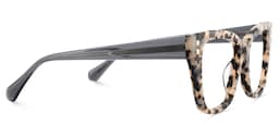 Tessia Square Tortoise Glasses4