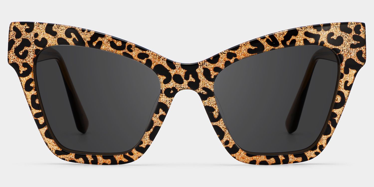 - ? LEOPARD PRINT CAT EYE FRAME GLASSES.?*NWT* Maryloo Leopard Print Cat Eye | Expressive Retro Frame | JOIUSS™ main image 4