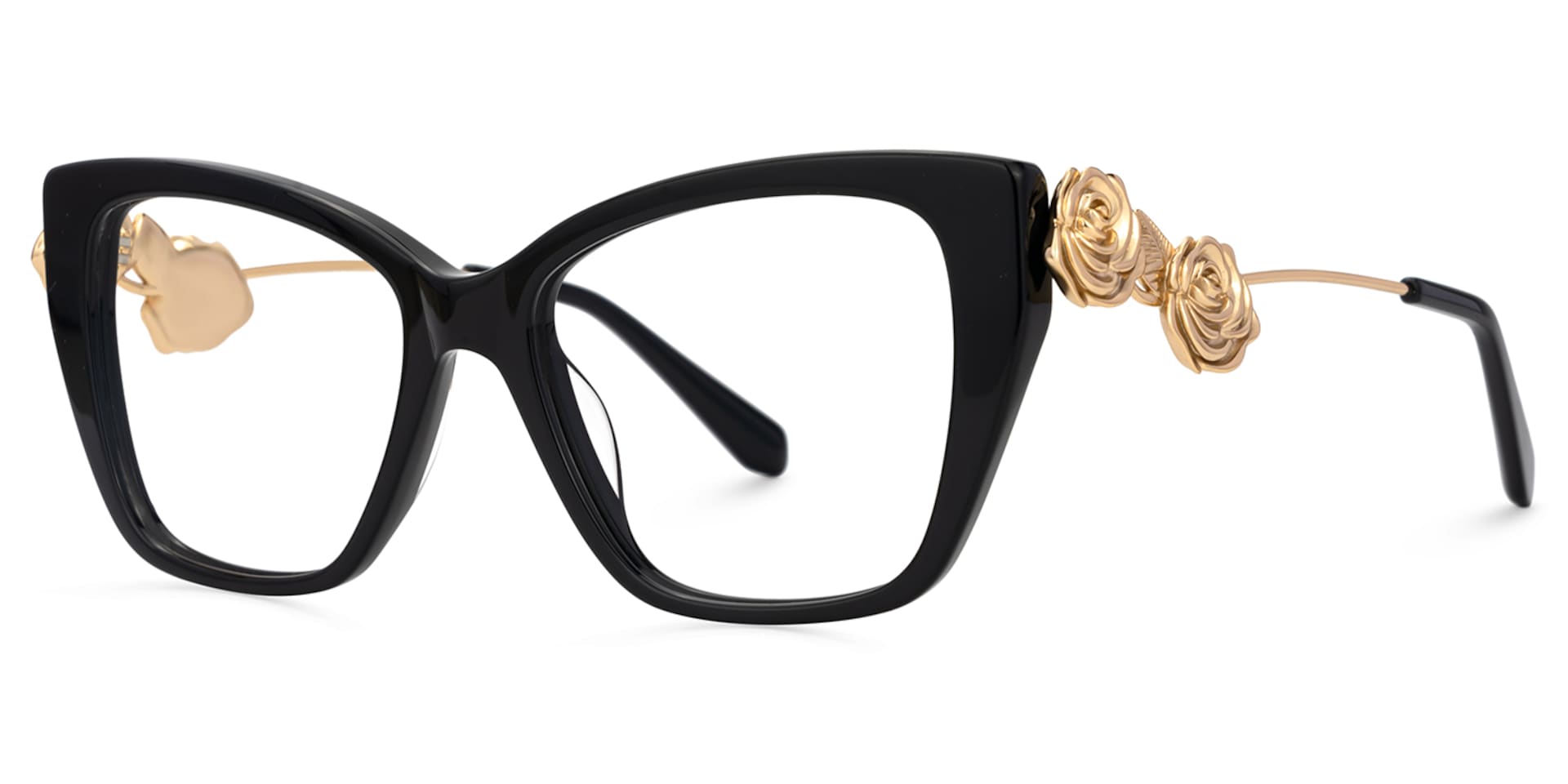 Atiesha Cateye Black Specs For Women | Zeelool2
