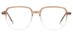 Mandler Square Two-Tone Glasses0