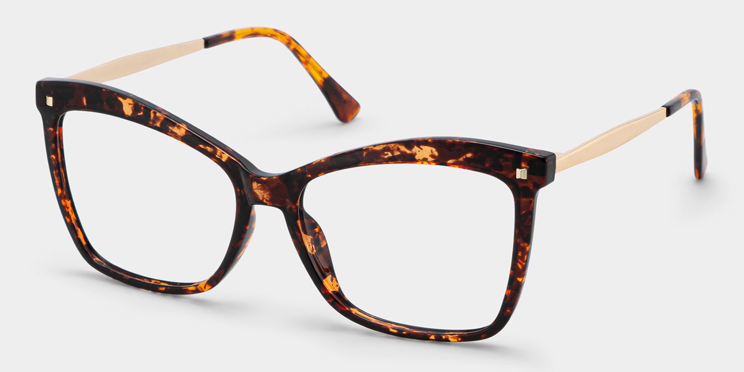 Isaebella Butterfly Tortoise Frame Glasses | Zeelool Optical2