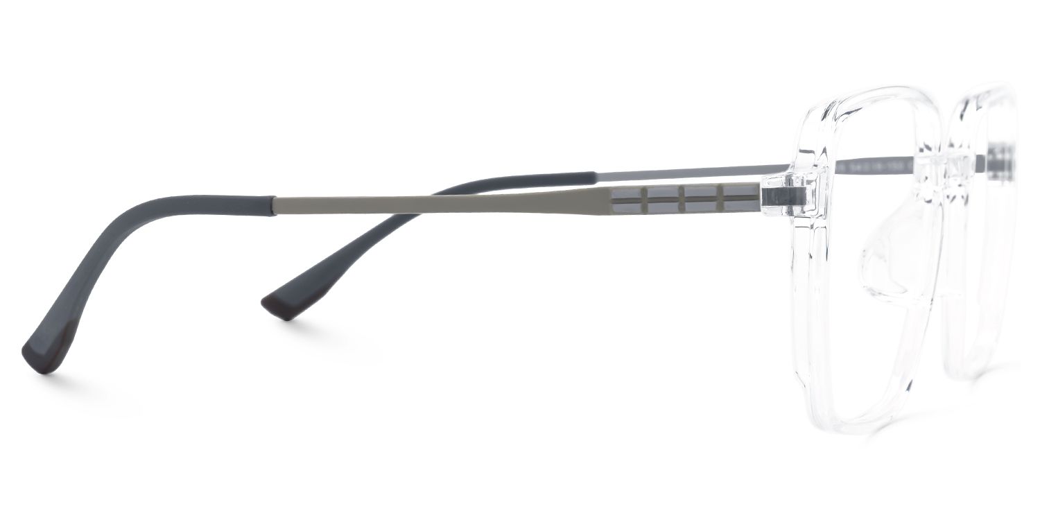 Square Monica Clear Glasses deals -Zeelool Glasses2