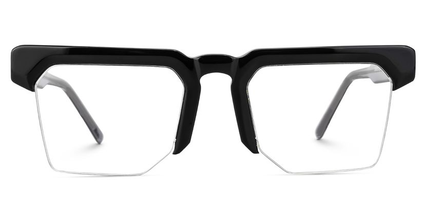 Myles Browline Black Glasses