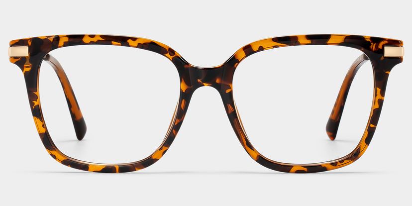 Jacqui Square Tortoise Glasses