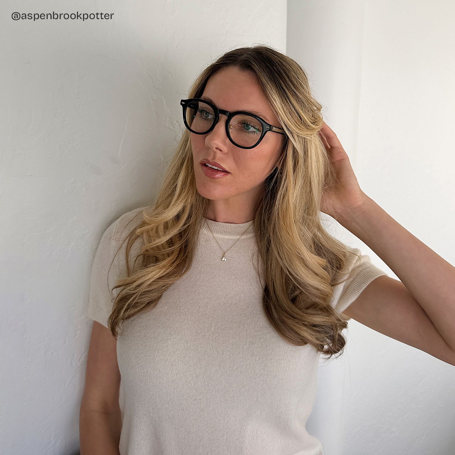 Frances Black Round Glasses for Men & Women | ZEELOOL7