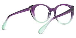 Migdalia Cateye Purple Glasses3