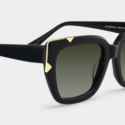 Dax Black Square Sunglasses4