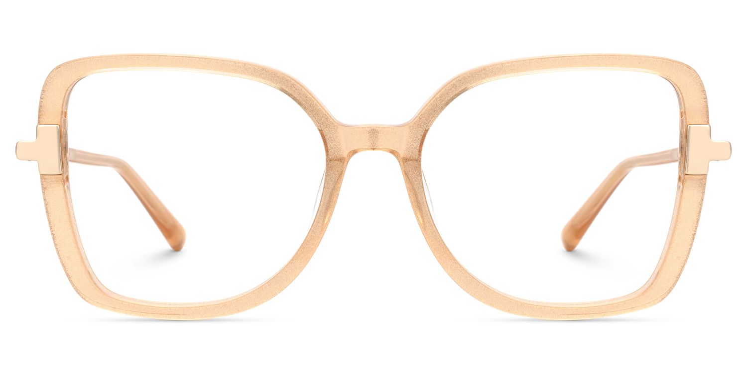 Oversized Square Eyeglasses - Women's Glasses0