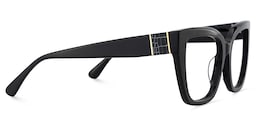 Tamarrah Cateye Black Glasses4