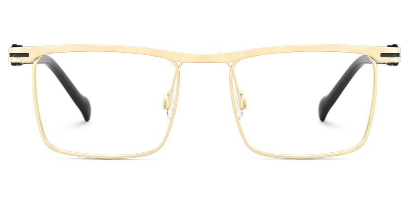 Violet Browline Gold Glasses