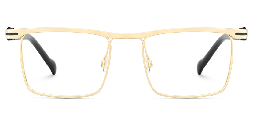 Violet Browline Gold Glasses
