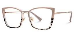 Mariie Butterfly Two-Tone Glasses1