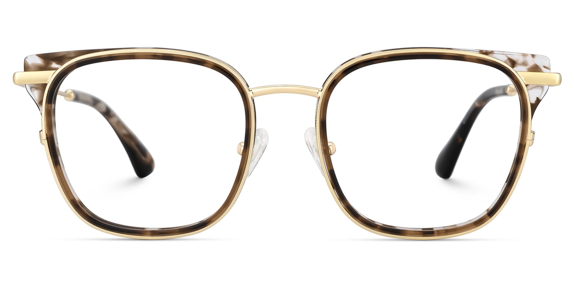 Cameron Eyeglasses in Square Tortoise Frame | Zeelool1