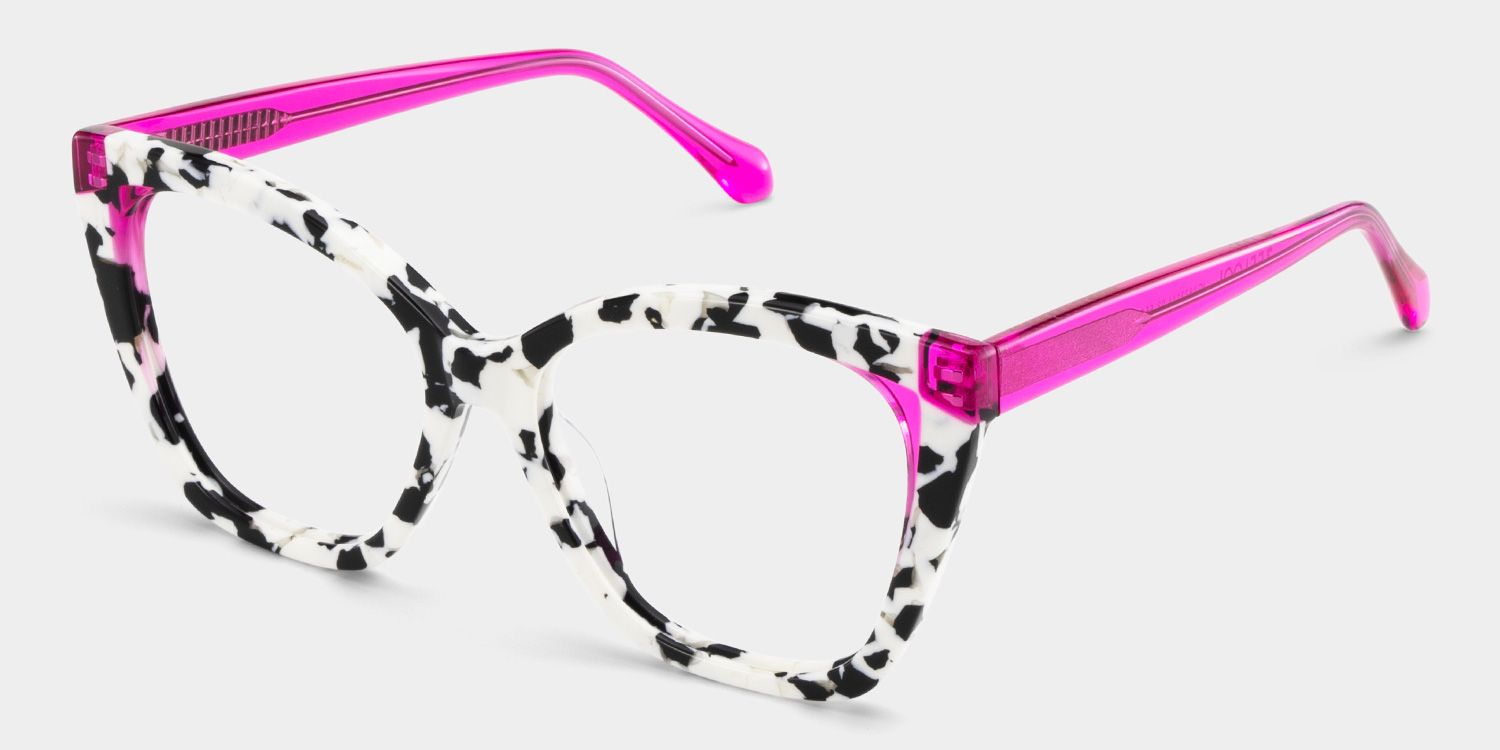 Kira Cow Frame Glasses with Butterfly Frame Online | ZEELOOL3