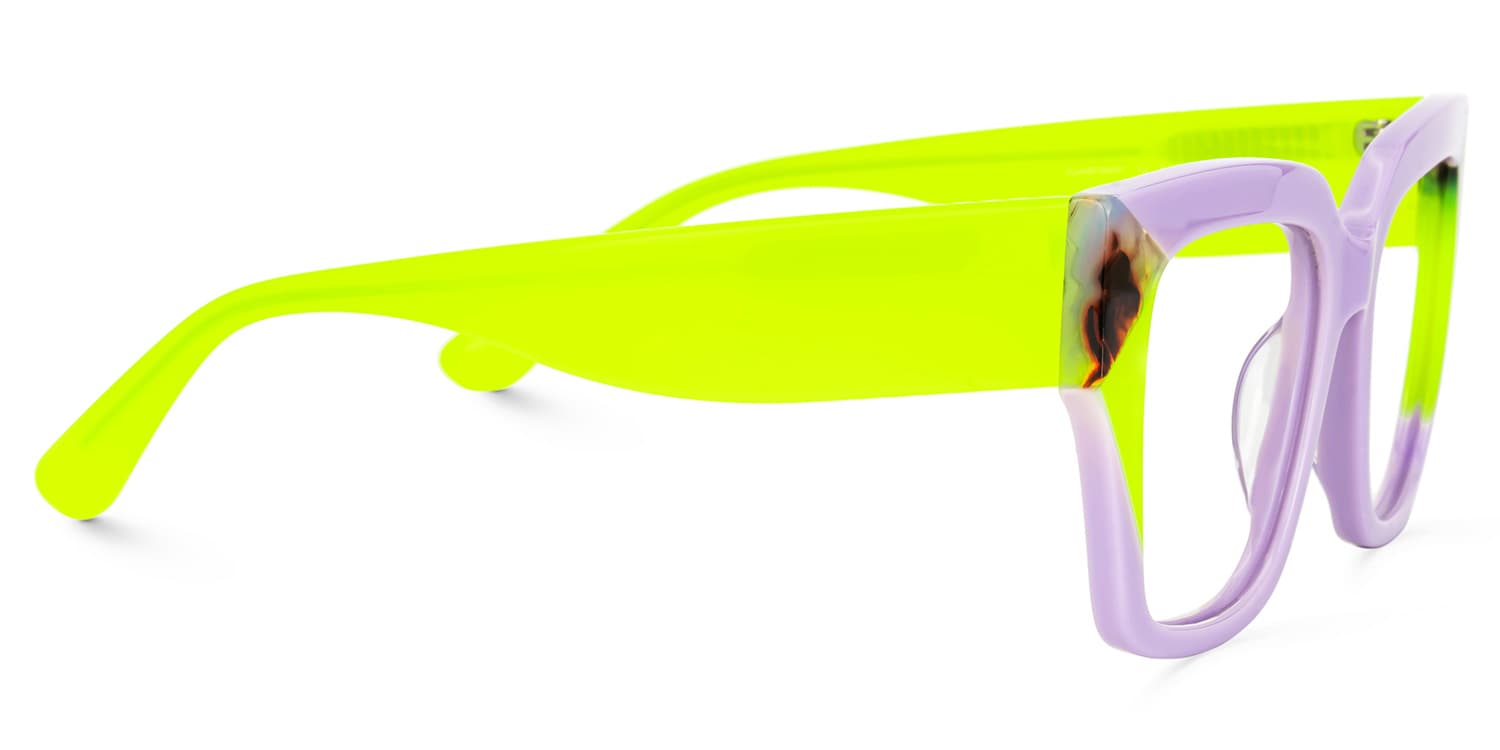 Clody Square Lavender Glasses2