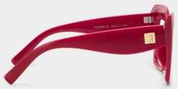 Alberta Cat Eye Red Glasses3