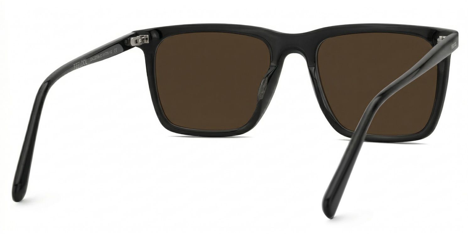 Frantz Square Black Sunglasses for Women & Men | ZEELOOL4