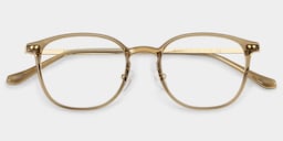 Mira Oval Brown Glasses4
