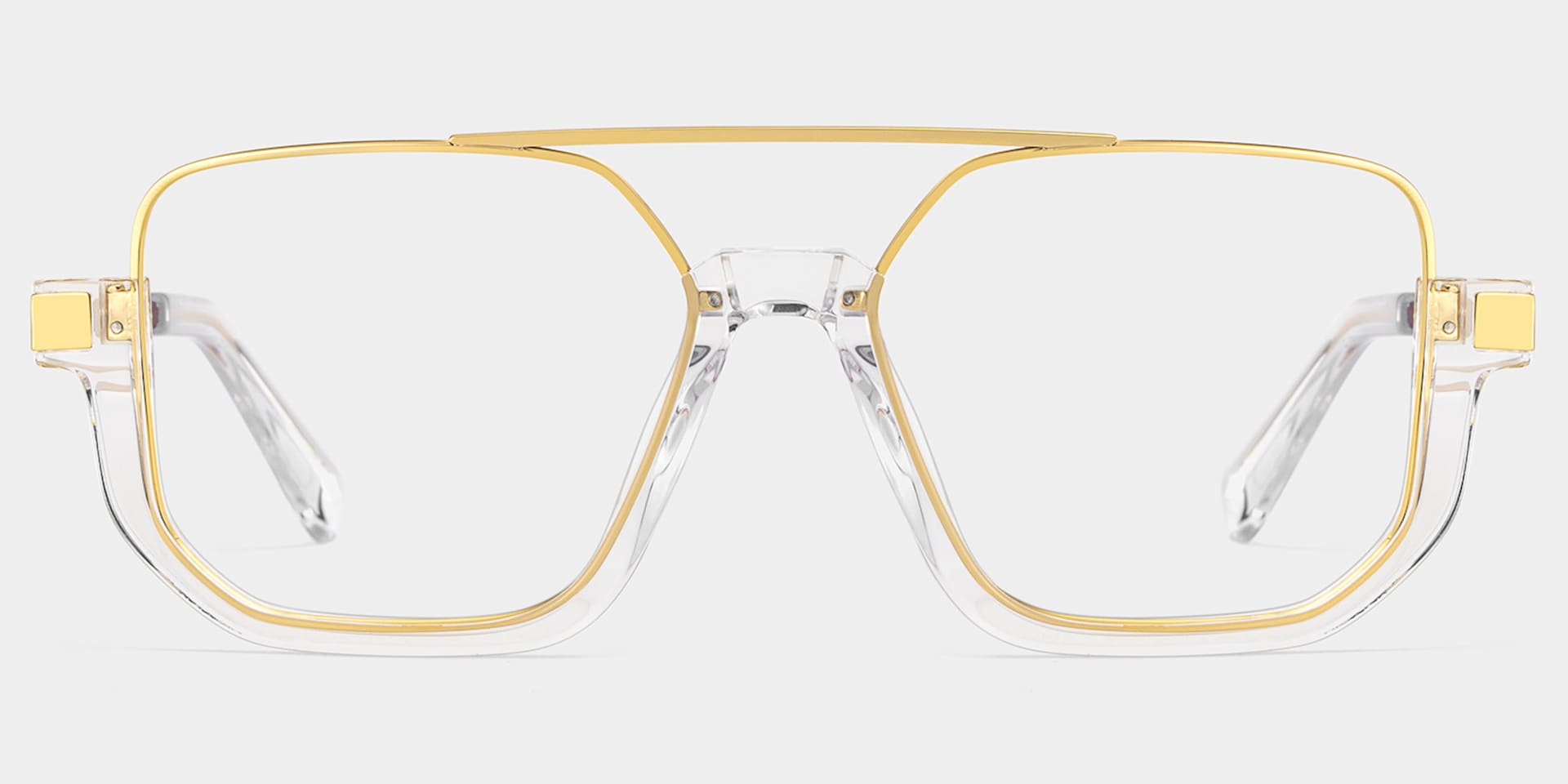 Oromiya Aviator Crystal Frame Eyeglasses for Woman| ZEELOOL3