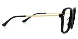 Monica【MY STORY】 Black Square Glasses2