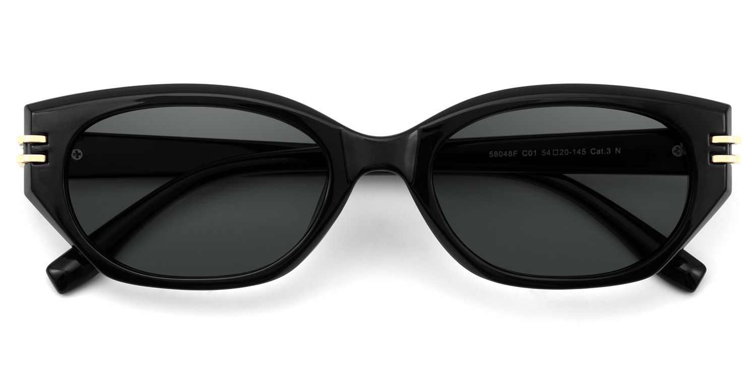 Lagoona Black Cat Eye Sunglasses Online | Zeelool1