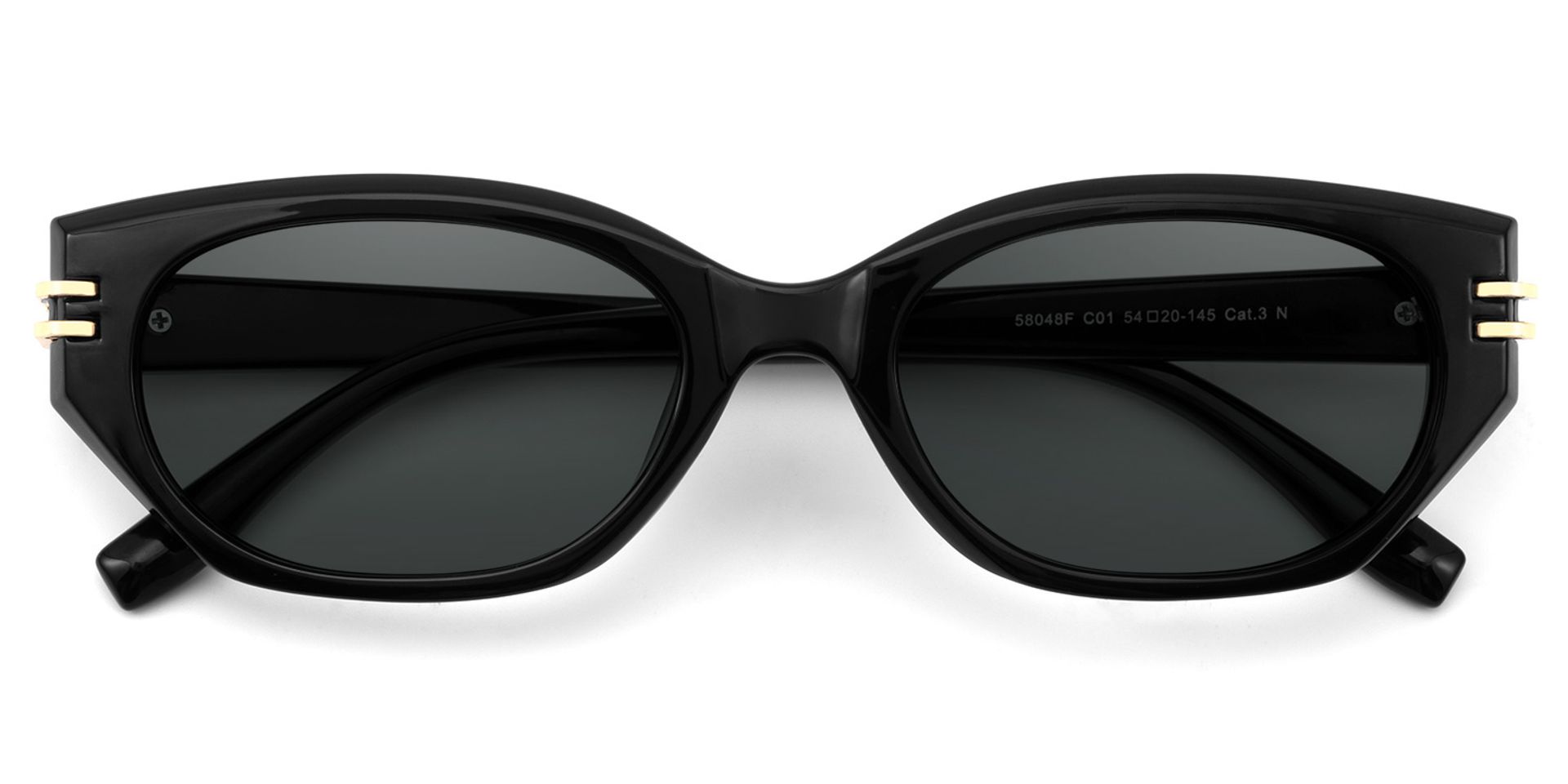 Lagoona Black Cat Eye Sunglasses Online | Zeelool1