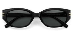 Lagoona Cat Eye Black Sunglasses1
