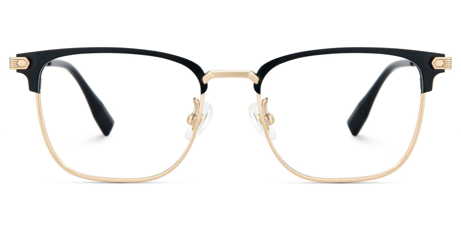 Barrett Browline Gold Glasses