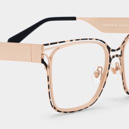 Dacarine Square Tortoise Glasses5