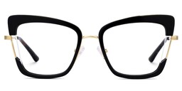 Jeanie Butterfly Black Glasses0