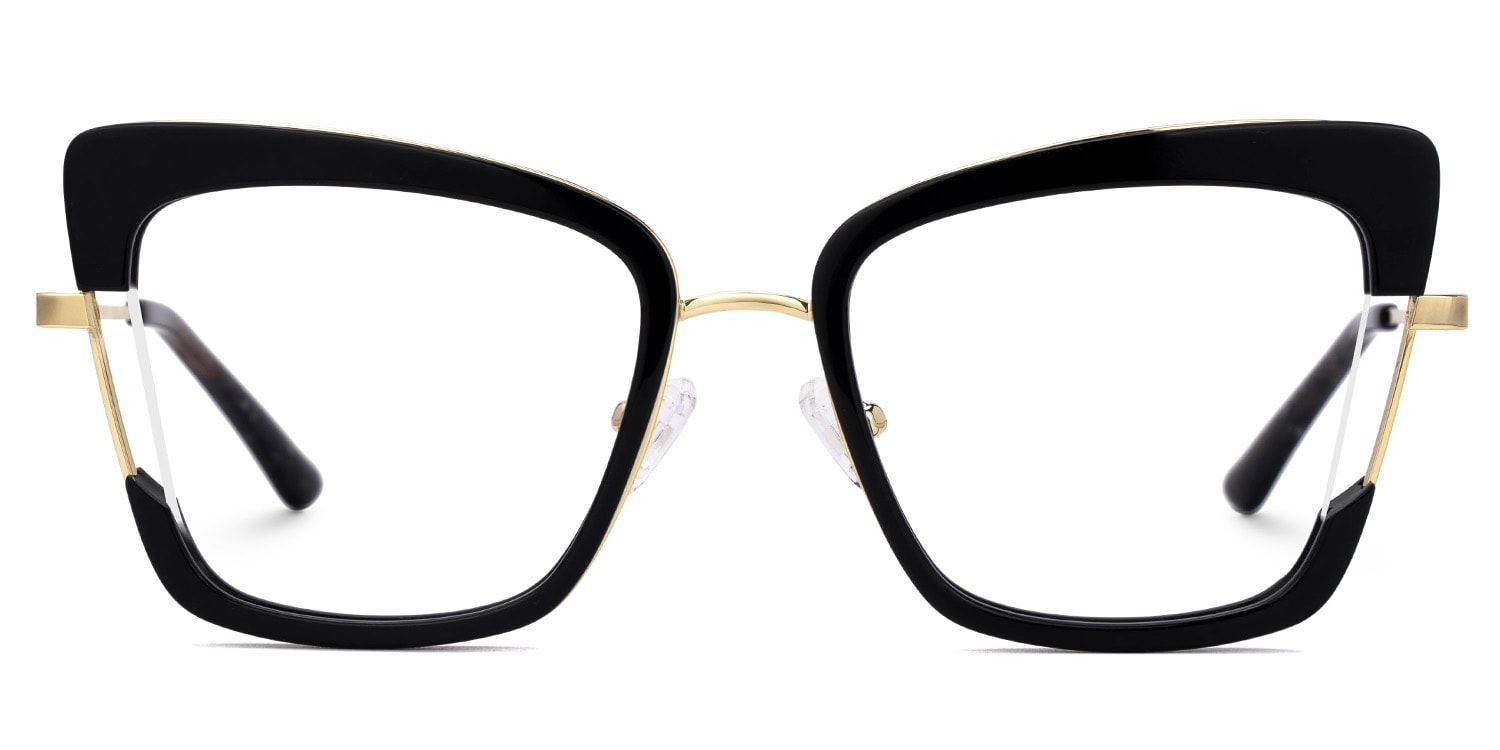 Jeanie Butterfly Black Glasses0