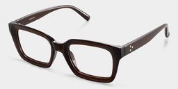 Marley Dark Brown Rectangle Glasses4