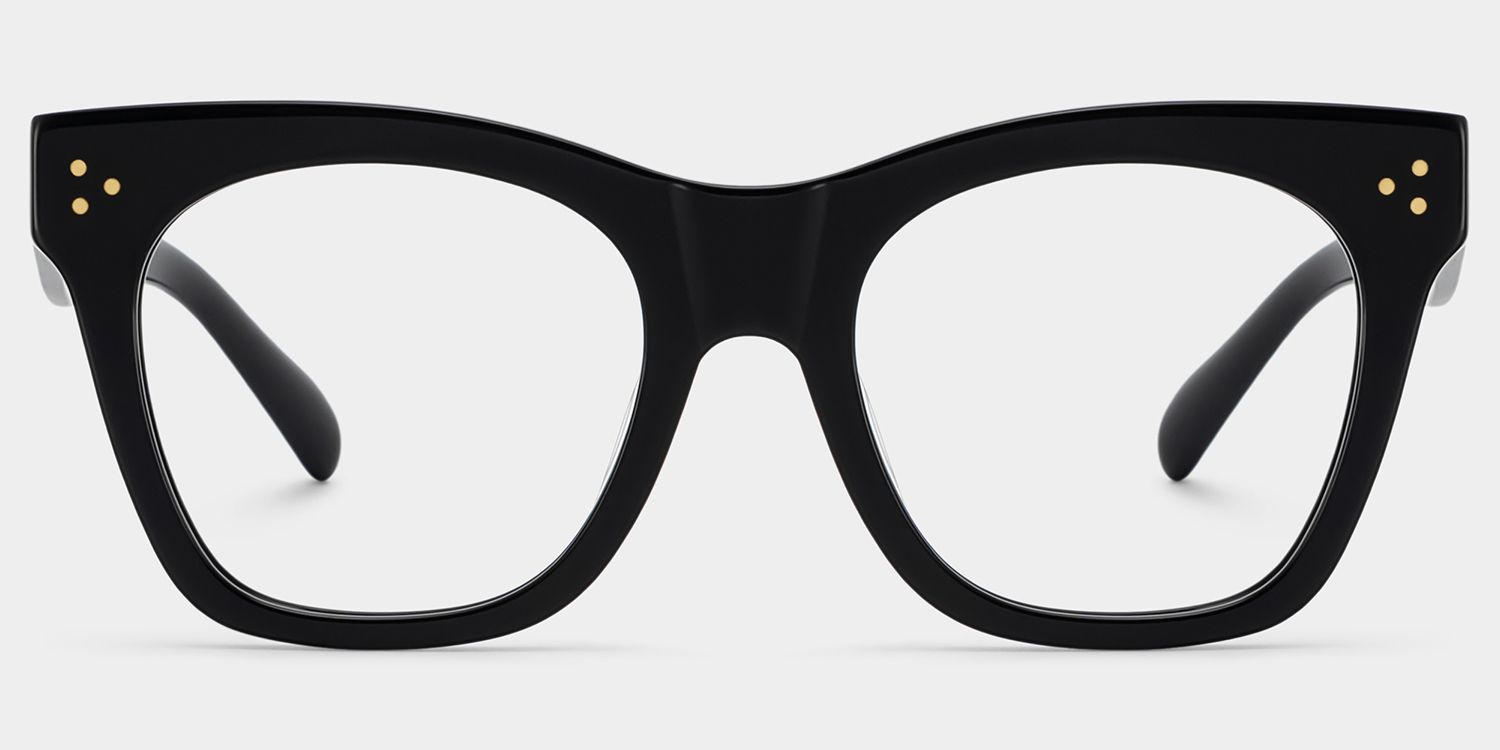 トルネ Gordon Rectangle Tortoise Frame Glasses | Zeelool