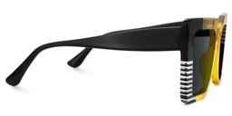 Shamika Rectangle Yellow Glasses4