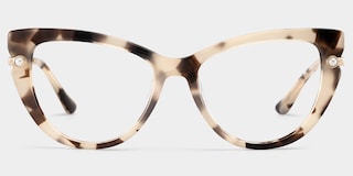 Maggie Cat eye Tortoise Glasses1
