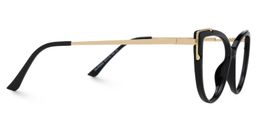 Yulissa Cateye Black Glasses2