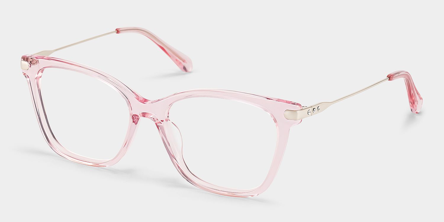 Pink Frame Eyeglasses, Butterfly Glasses3