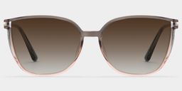 Rodz Square Gray-Pink Sunglasses0