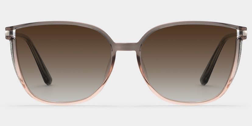 Rodz Square Gray-Pink Sunglasses