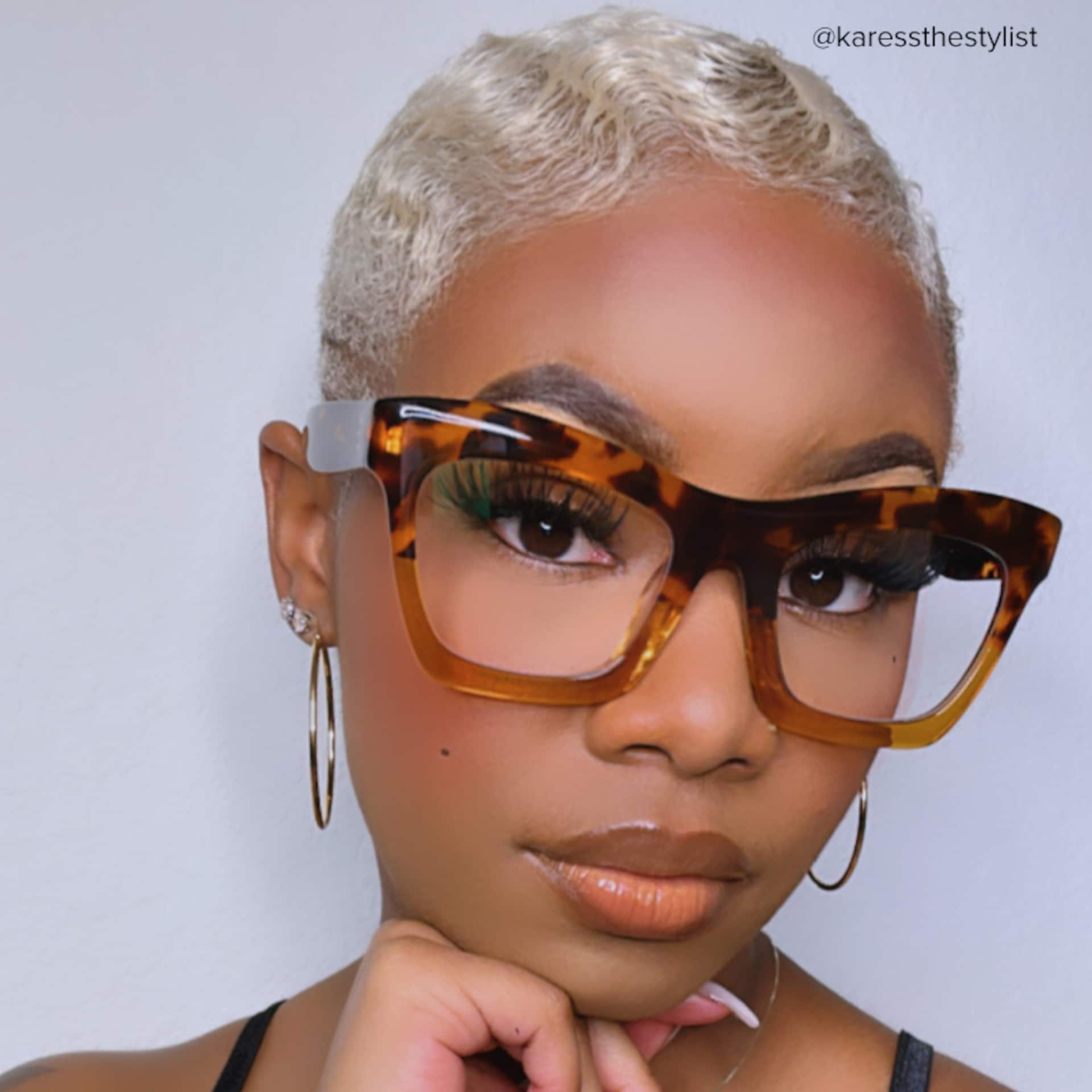 Benitez Square Tortoise Frame Glasses | Zeelool Optical4